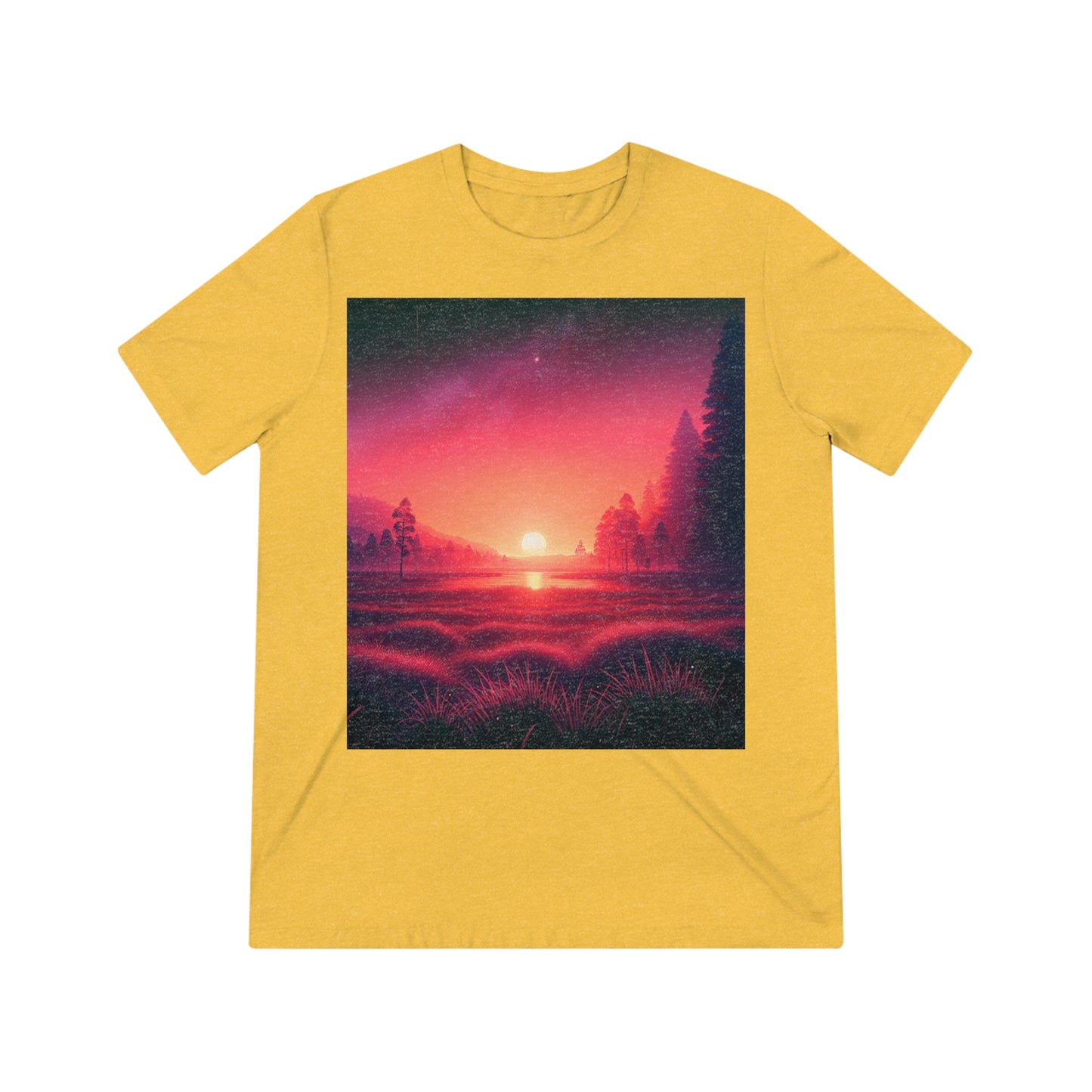 Sunrise Triblend Tee