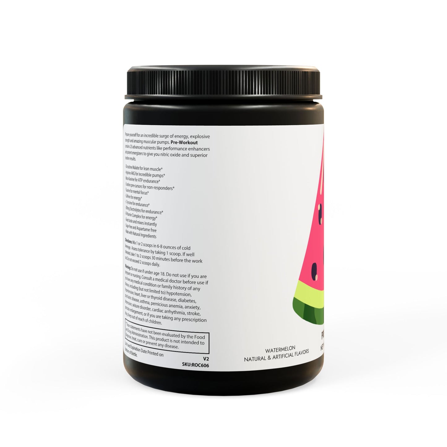 Pre-Workout Supplement, Watermelon (300g, 10.58oz)