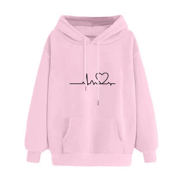 Women's Sports Top Pullover Oversized Cute Sweater
