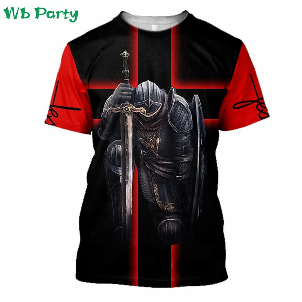 Jesus Pattern Print Designer Clothes Men Jesus Print T shirts for Men Jesus Shirts Graphic Tee Men's Summer Clothes Designer Tee