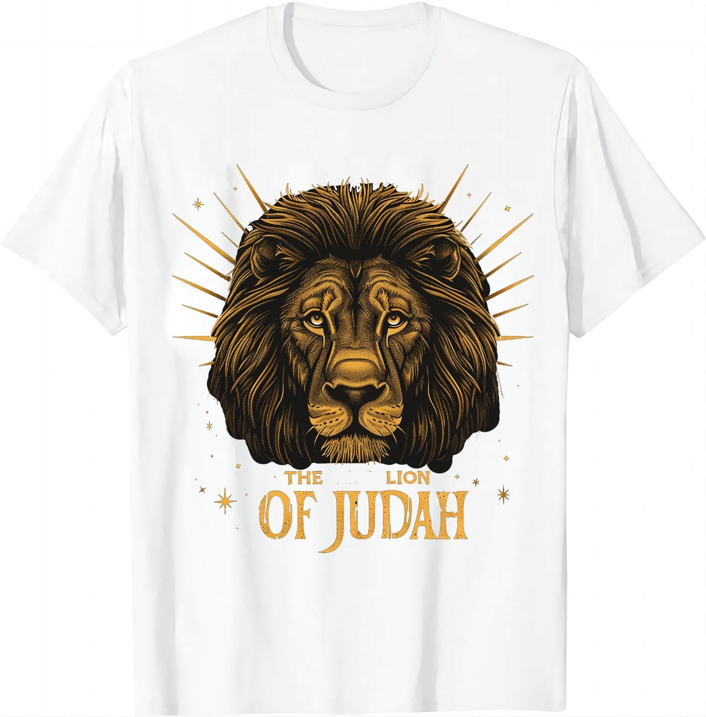 Jesus Lion of Judah Christian Gift for Men Women T-Shirt  Vintage T Shirt  Animal Tops