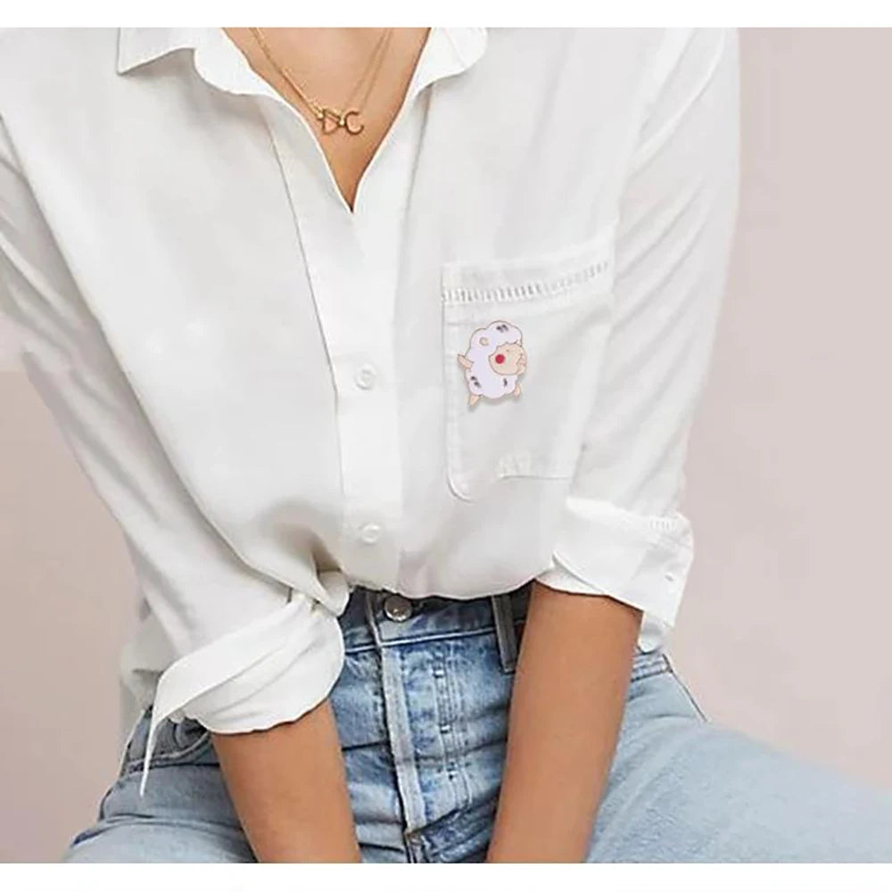 Jesus Messiah Shirt Lapel Pins Cartoon Character Brooches Enamel Christian Faith Icon Badge Clothes Bag Jewelry Gift for Friend