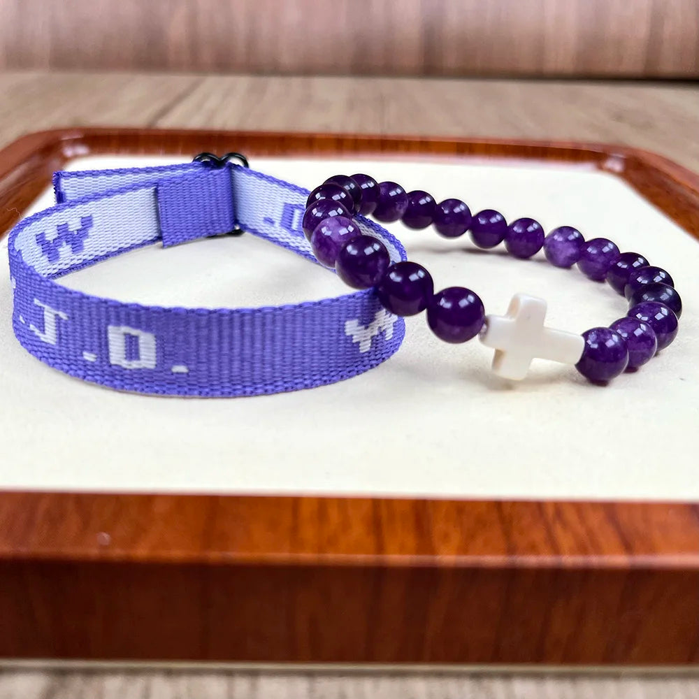 2pc what would jesus do wwjd bracelets pack hwlf w.w.j.d bracelet he would love first elevated faith christian cross gifts