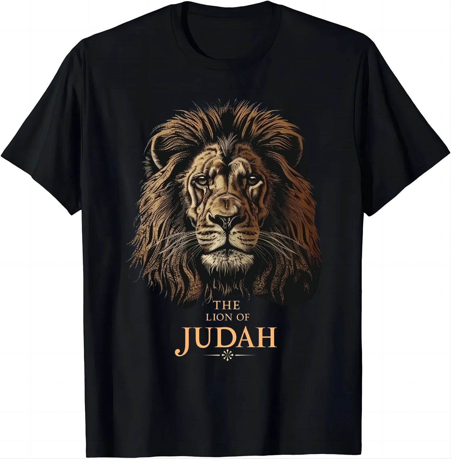 Jesus Lion of Judah Christian Gift for Men Women T-Shirt  Vintage T Shirt  Animal Tops