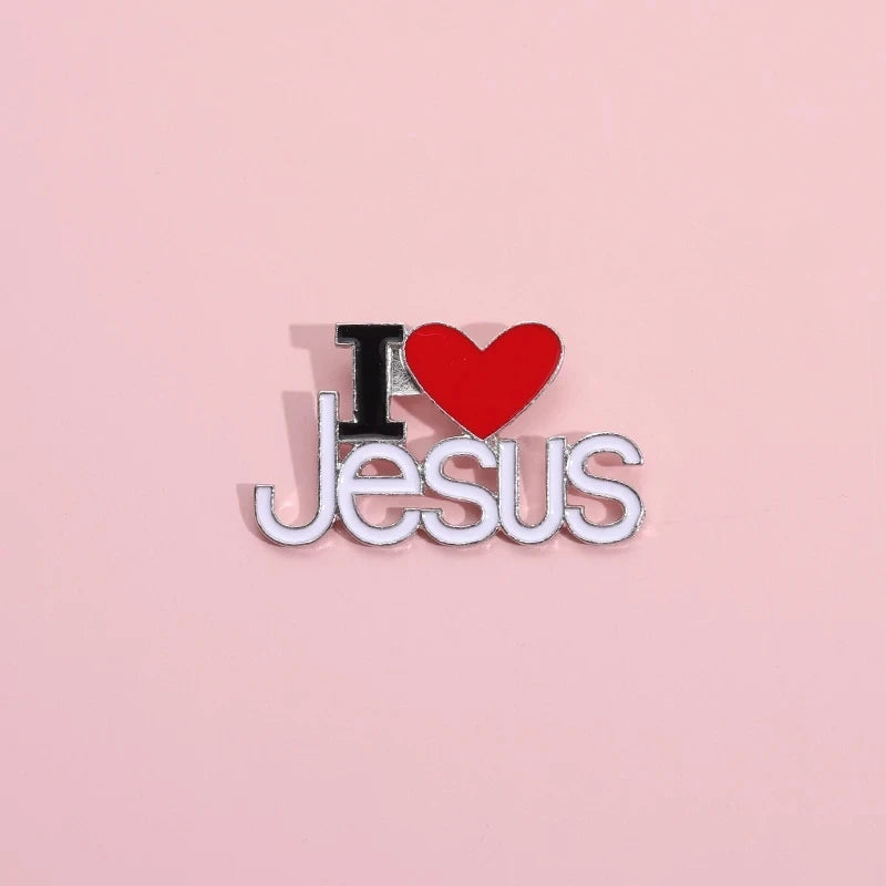 Jesus Club Enamel Pin Jesus Has My Back Emblems Religion Brooches Lapel Badge Jewelry Gifts For Christian