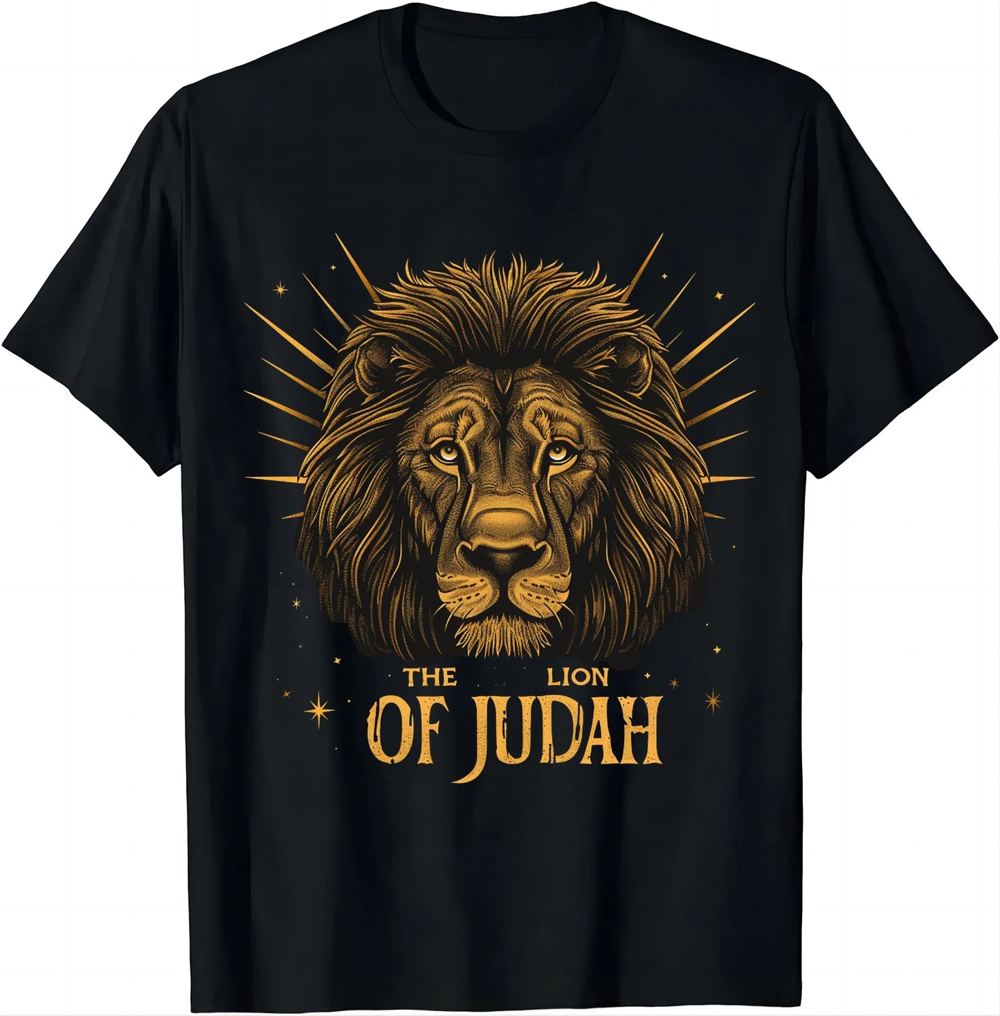 Jesus Lion of Judah Christian Gift for Men Women T-Shirt  Vintage T Shirt  Animal Tops