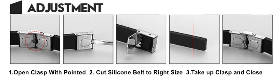 Christian Jesus Fish Cross Bracelet Ichthys Ichtus Symbol Stainless Steel Accessories Silicone Wristband Washable Summer Jewelry