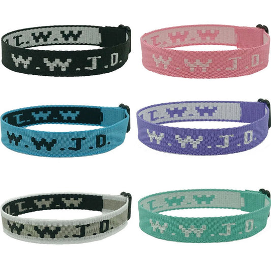 Adjustable Colorful Bracelets What Wound Jesus Do Bracelets Inspirational Christian Jewelry Gifts for Women Men