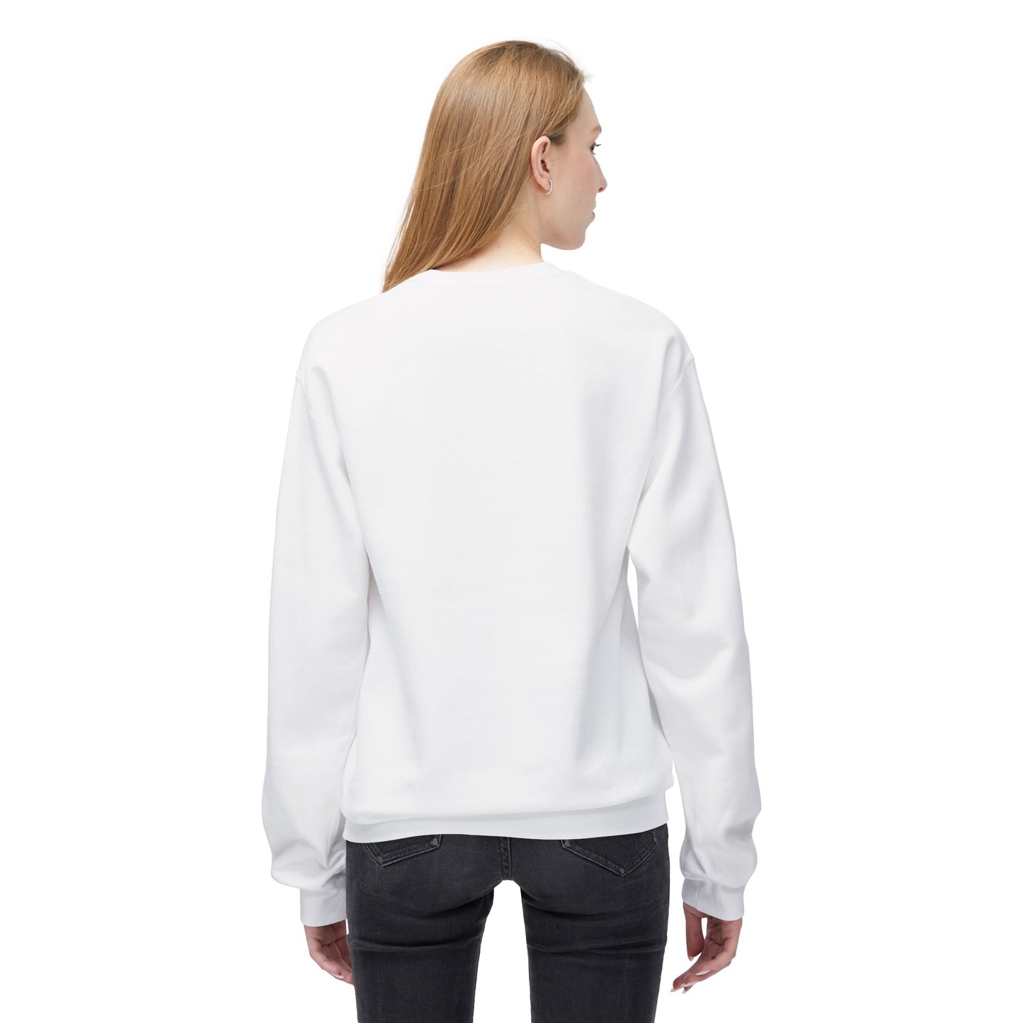 Angelic Soft style Fleece Crewneck Sweatshirt - Comfort and Style Combined