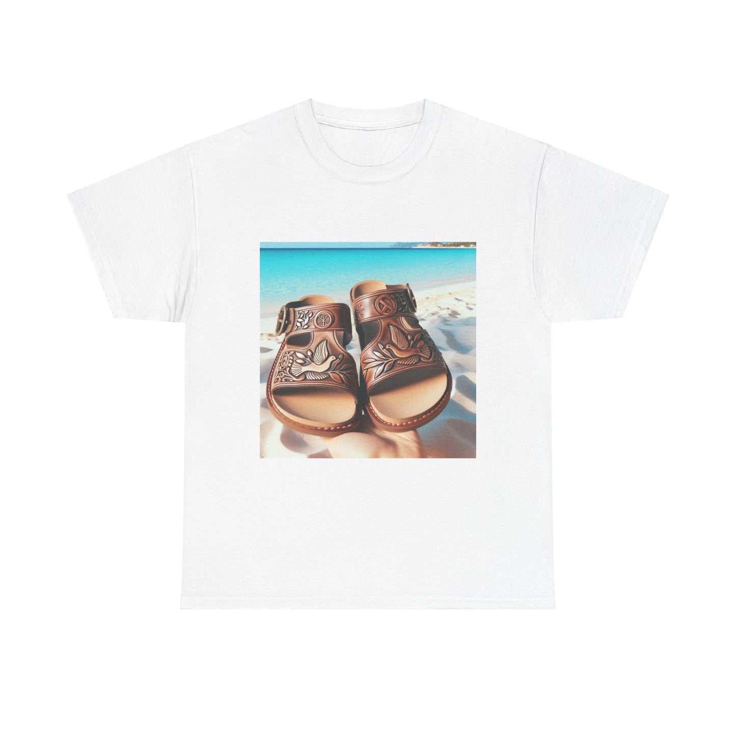 Christian Tee - Sandals of Peace Design