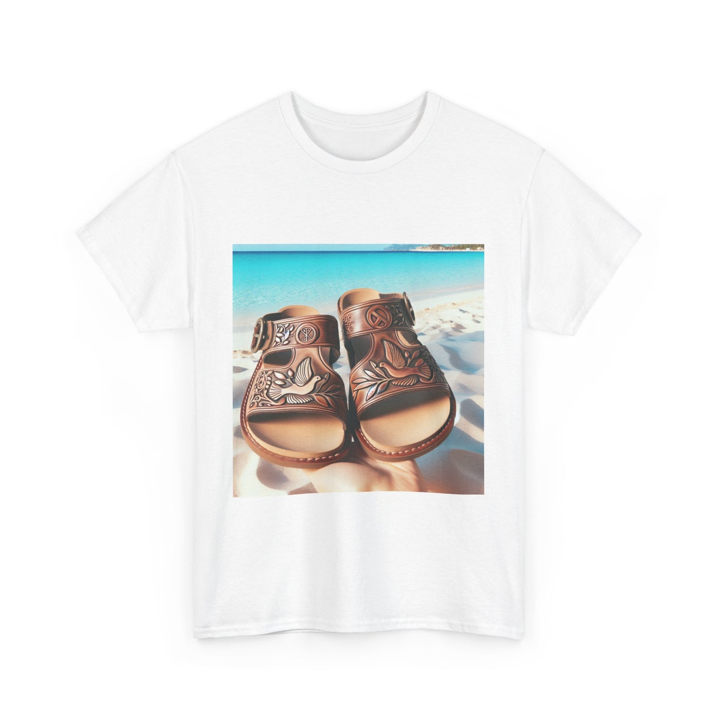 Christian Tee - Sandals of Peace Design