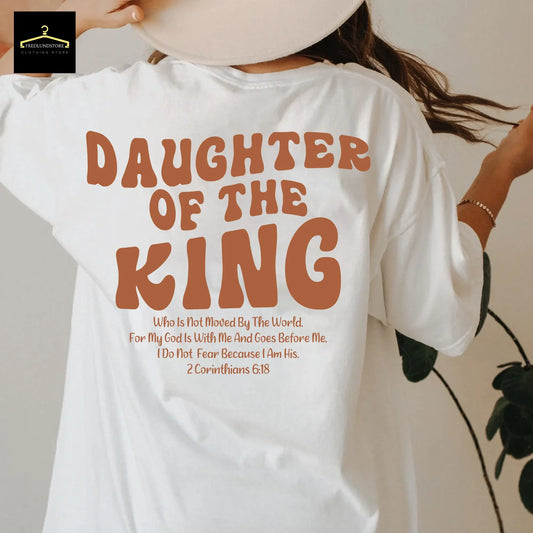 Daughter of the King Shirt Christian Sweatshirt Bible Verse